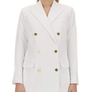 Explore the authentic MICHAEL BY MICHAEL KORS women's DOUBLE-BREASTED JACKET in White