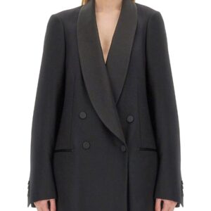 Discover the authentic Dries Van Noten women's DOUBLE-BREASTED JACKET in Black