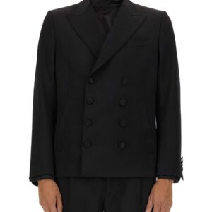 Explore the authentic Dolce & Gabbana men's DOUBLE-BREASTED JACKET in Black