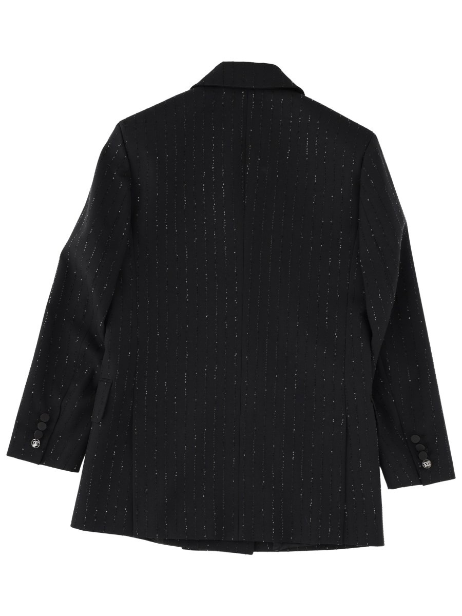 DOUBLE-BREASTED JACKET WITH RHINESTONE DETAILS - Image 3