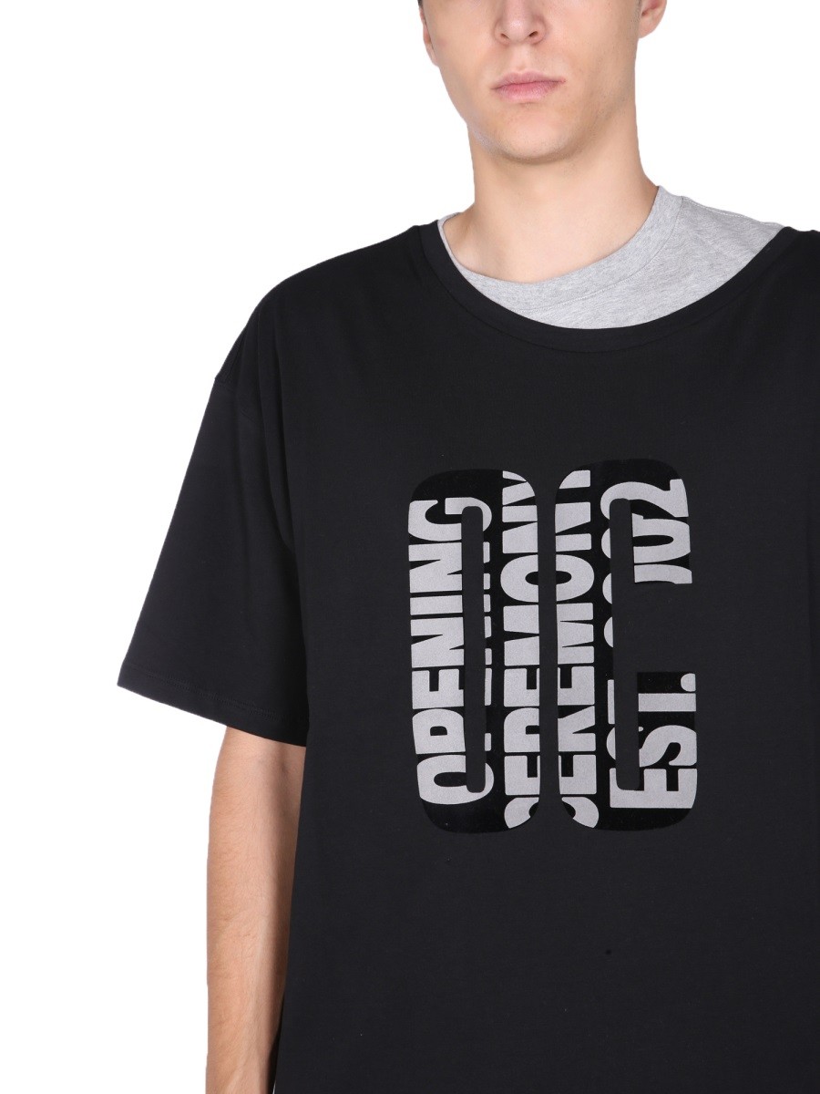 "DOUBLE COLLAR" T-SHIRT - Image 3