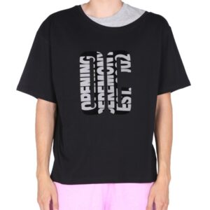 Explore the authentic OPENING CEREMONY men's "DOUBLE COLLAR" T-SHIRT in Black