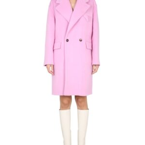 Discover the authentic Bottega Veneta women's DOUBLE-FACE COAT in Pink