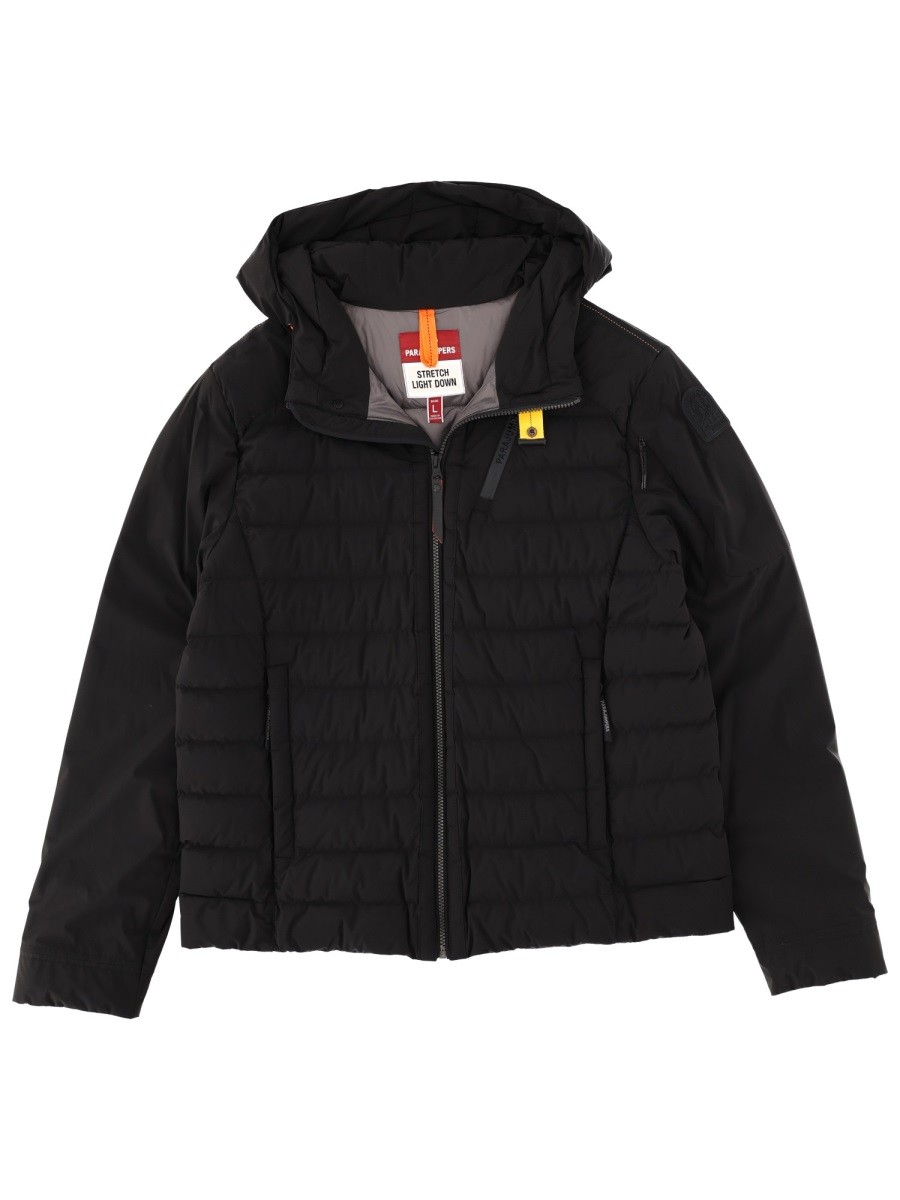 Explore the authentic PARAJUMPERS men's DOWN JACKET "COLBERT" in Black
