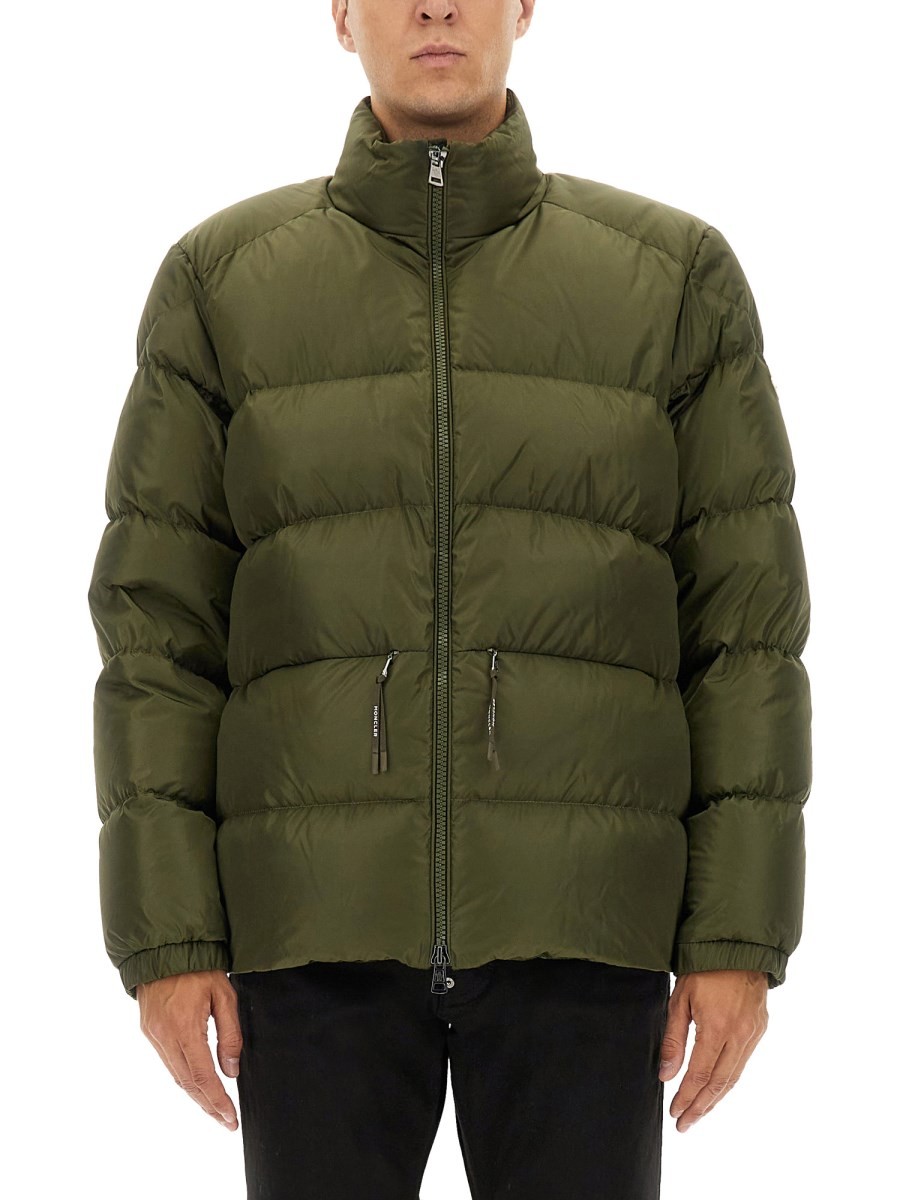 Refresh your wardrobe with the Moncler men's DOWN JACKET "TUILERIES" in GREEN