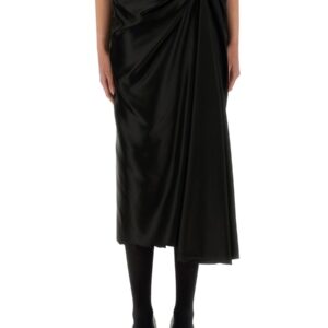 Discover the authentic Balenciaga women's DRAPED SKIRT in Black