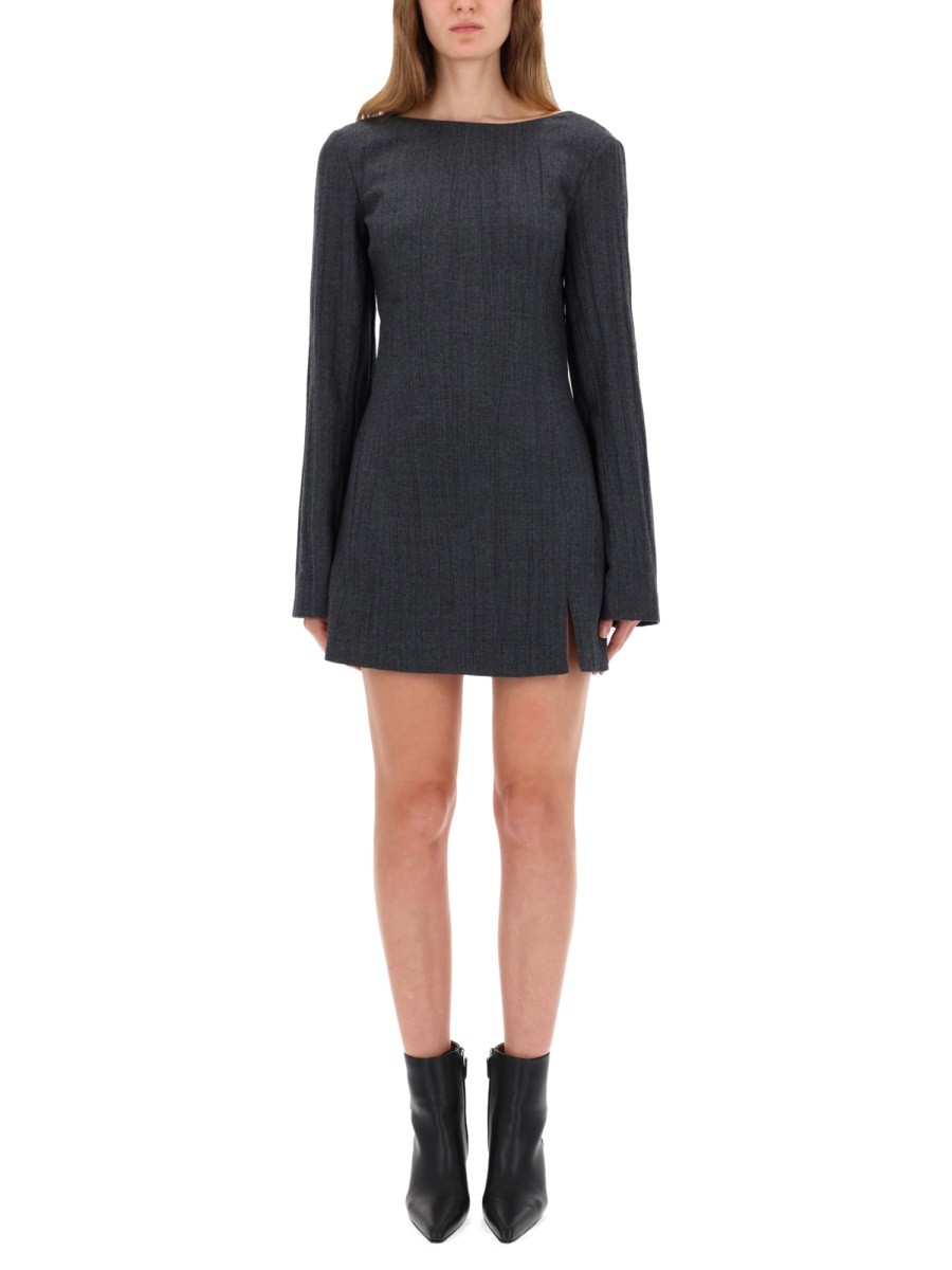 Refresh your wardrobe with the Our Legacy women's DRESS "FIRM" in Grey