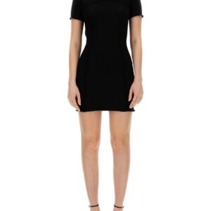 Refresh your wardrobe with the Palm Angels women's DRESS WITH LOGO in Black