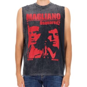 Explore the authentic Dsquared2 men's DSQUARED2 X MAGLIANO T-SHIRT in Grey