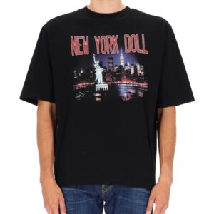 Explore the authentic Dsquared2 men's DSQUARED2 X VAQUERA PRINT T-SHIRT in Black