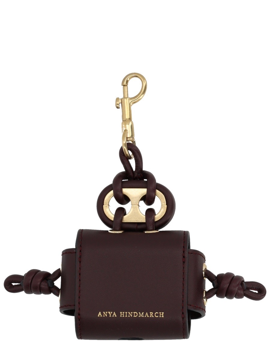 Refresh your wardrobe with the ANYA HINDMARCH women's EARPHONE CASE in Brown