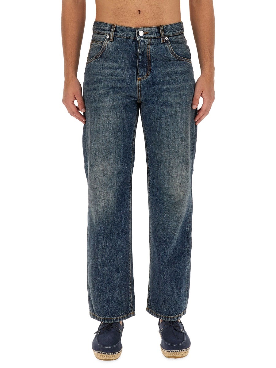 Discover the authentic Etro men's EASY FIT JEANS in Blue