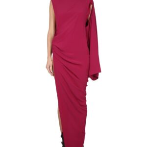 Refresh your wardrobe with the RICK OWENS women's EDFU DRESS in Fuchsia