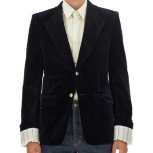 Refresh your wardrobe with the Gucci men's ELEGANT JACKET in Blue