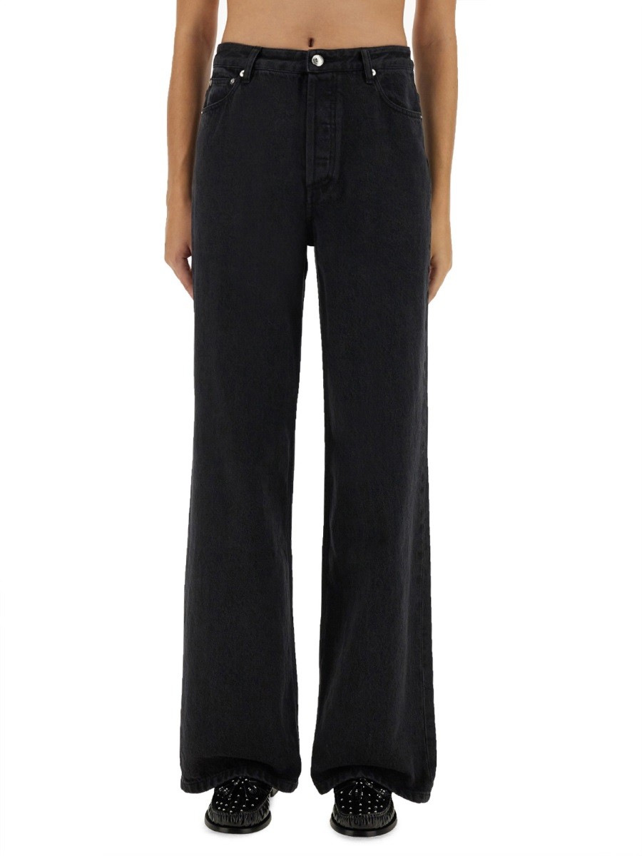 Discover the authentic A.P.C. women's "ELIZABETH" JEANS in Black