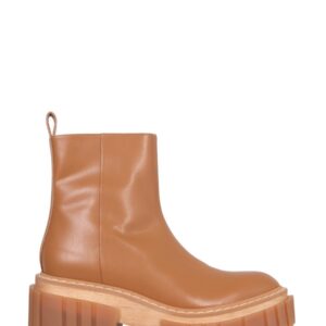 Discover the authentic stella mccartney women's EMILIE BOOTS in BUFF