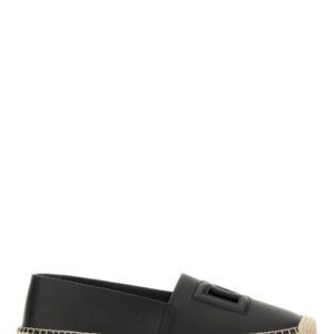 Explore the authentic Dolce & Gabbana men's ESPADRILLE WITH LOGO in Black