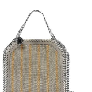 Discover the authentic stella mccartney women's "FALABELLA" MICRO TOTE BAG in Grey
