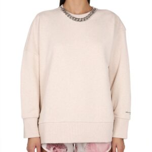 Explore the authentic stella mccartney women's FALABELLA SWEATSHIRT in Ivory