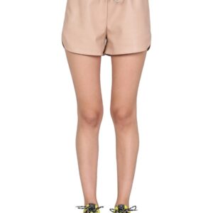 Explore the authentic stella mccartney women's FAUX LEATHER SHORTS in Pink
