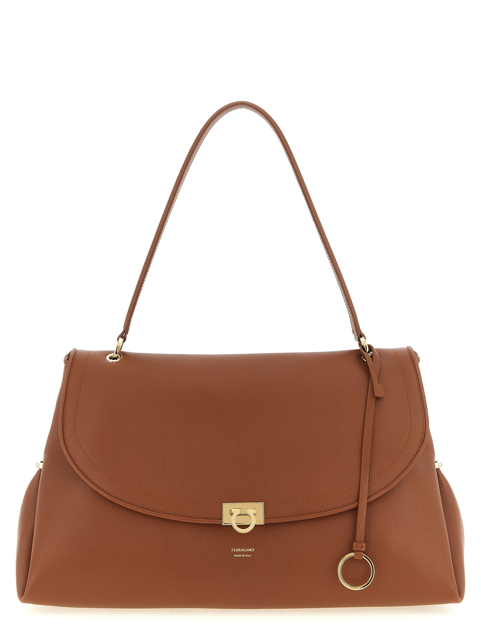 'Ferragamo Sofia 2026 (L)' shoulder bag : Color - Brown