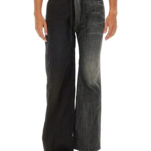 Discover the authentic Balenciaga men's FIFTY-FIFTY JEANS in MULTICOLOUR
