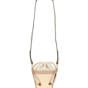Refresh your wardrobe with the Maison Margiela women's FIRE BUCKET BAG in POWDER