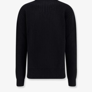 Discover the authentic RICK OWENS men's Fisherman Round Neck virgin wool sweater in Nero