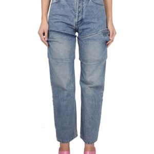 Discover the authentic AMBUSH women's FIVE POCKET JEANS in Blue