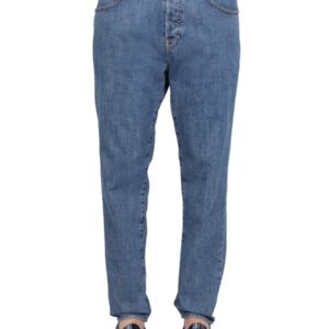 Refresh your wardrobe with the Lardini men's FIVE POCKET JEANS in DENIM