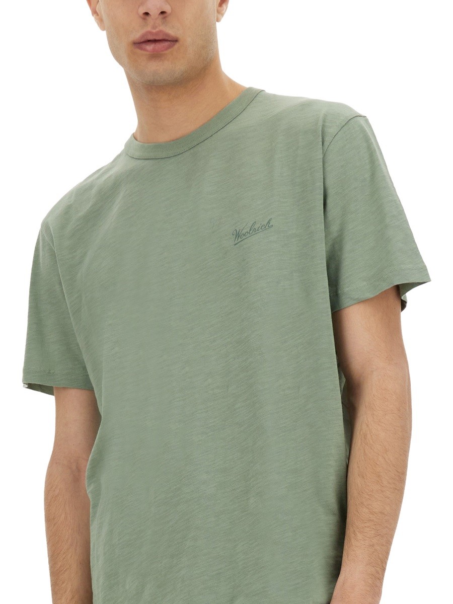 FLAMED COTTON T-SHIRT - Image 4