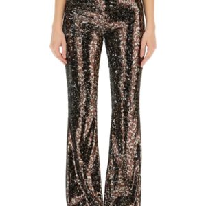 Refresh your wardrobe with the Palm Angels women's FLARE FIT PANTS in MULTICOLOUR