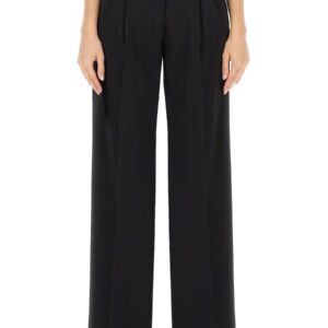Refresh your wardrobe with the Dolce & Gabbana women's FLARE PANT in Black