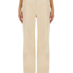 Discover the authentic JIL SANDER women's FLARED PANTS in Ivory