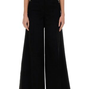 Discover the authentic NINA RICCI women's FLARED PANTS in Black