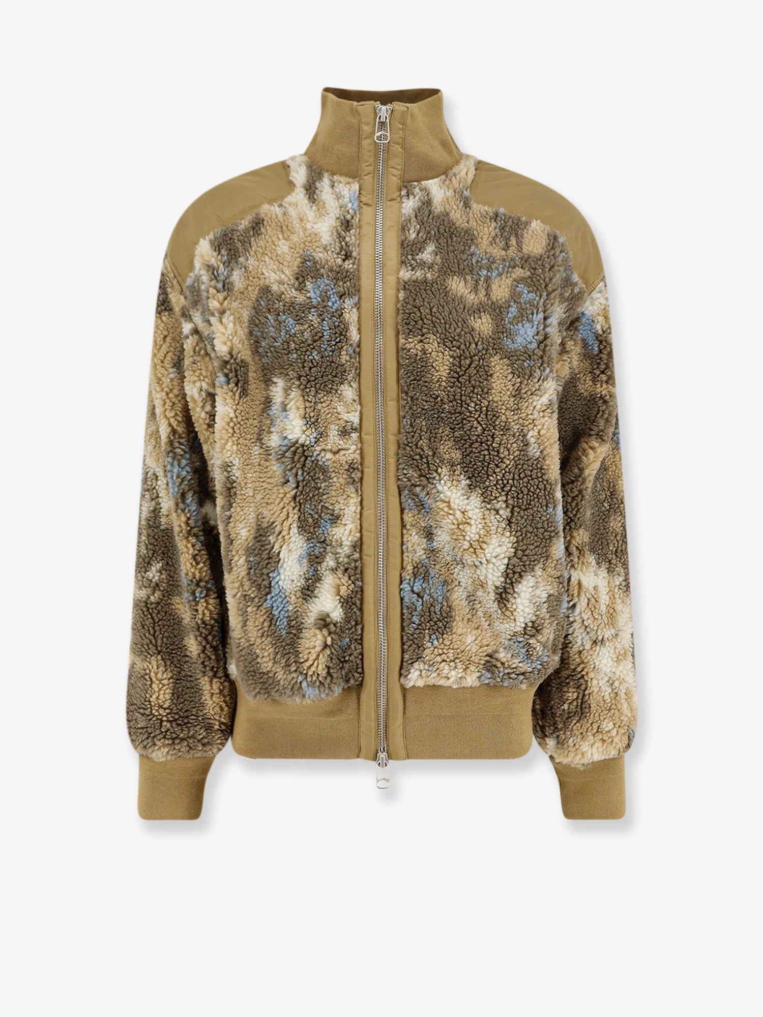Discover the authentic OAMC PEACEMAKER men's Fleece synthetic fur bomber in beige
