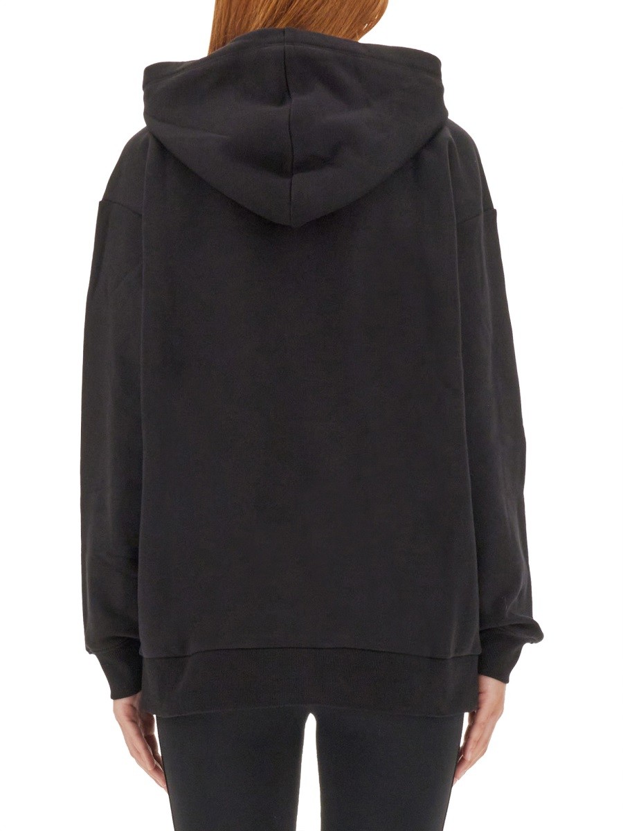 FLOCKED LOGO SWEATSHIRT - Image 3