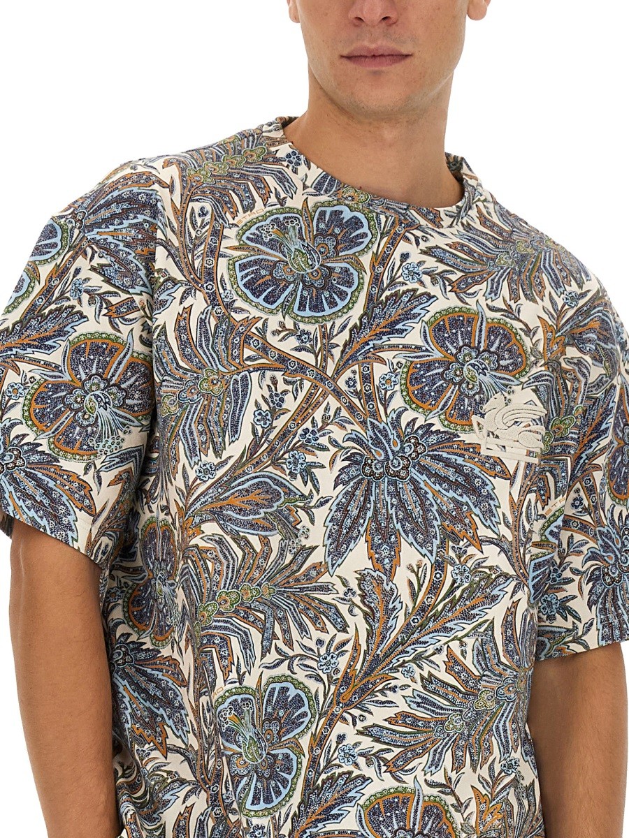 FLORAL PRINT T-SHIRT - Image 4