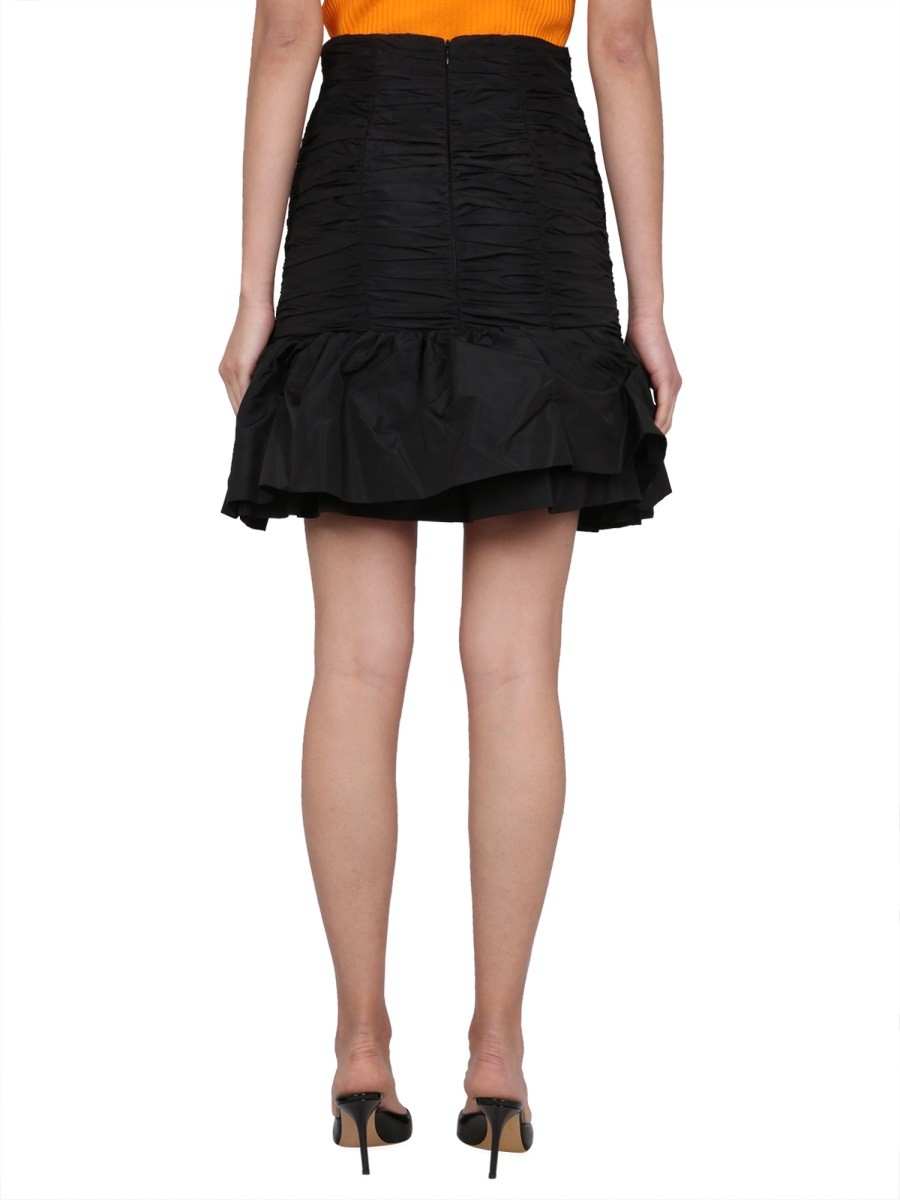 FLOUNCED MINI SKIRT - Image 4