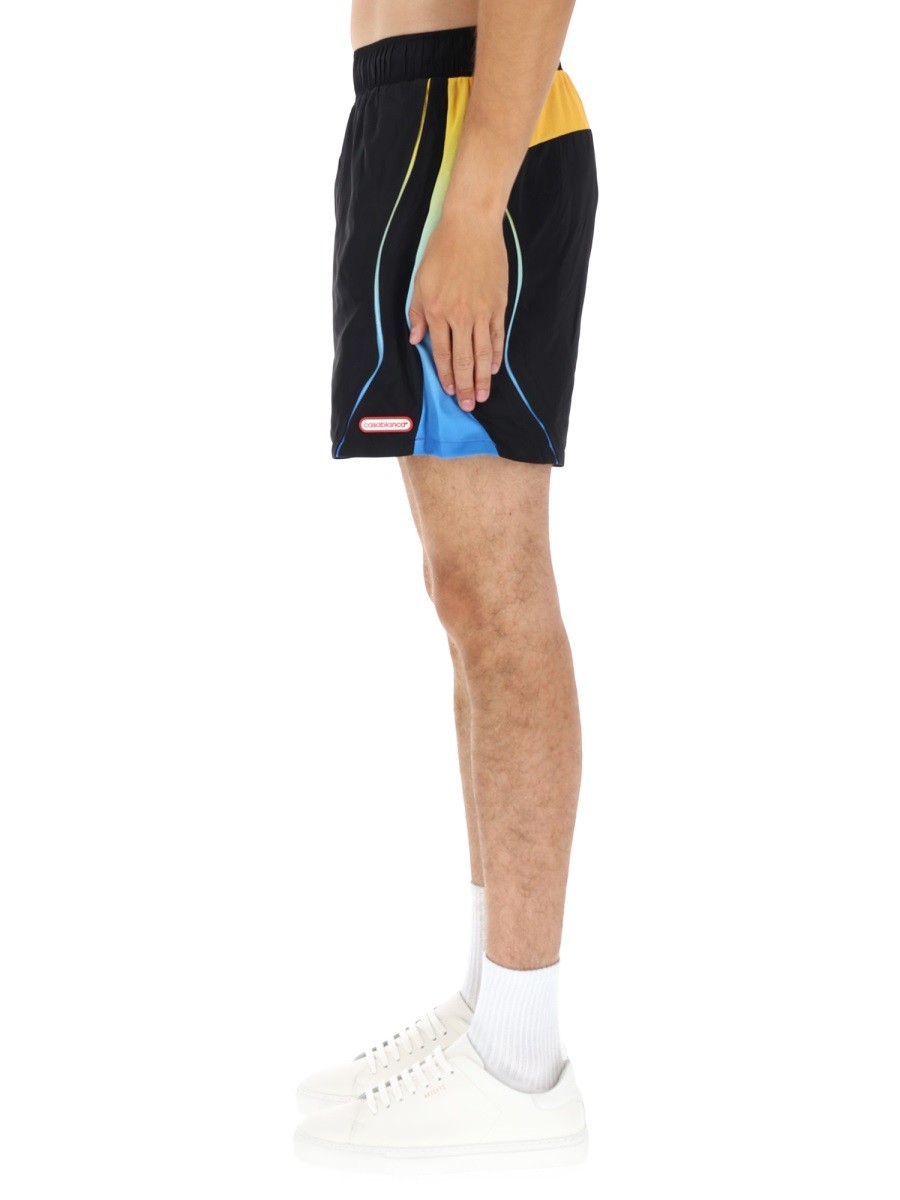 "FOOTBALL WINDBREAKER" SHORTS - Image 4