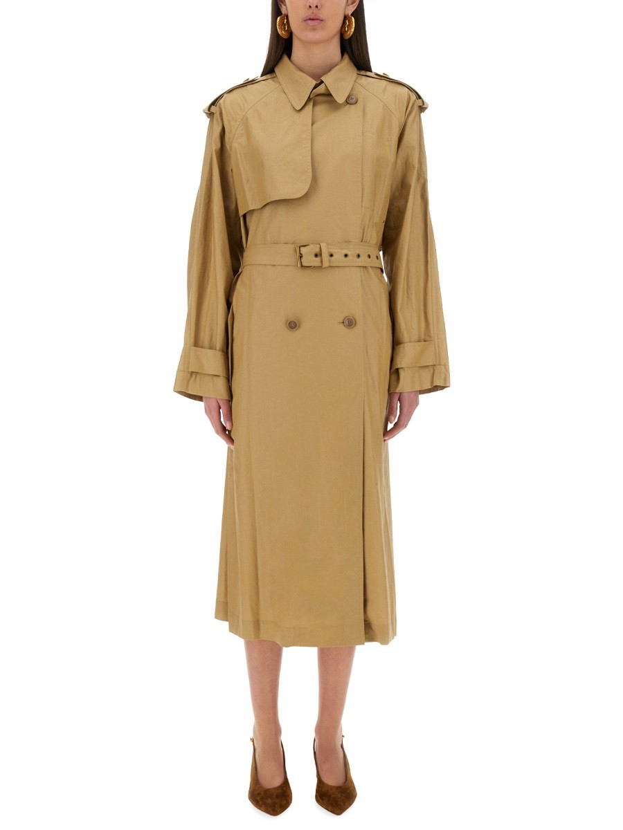 Discover the authentic Isabel Marant women's "FREANNE" TRENCH COAT in beige