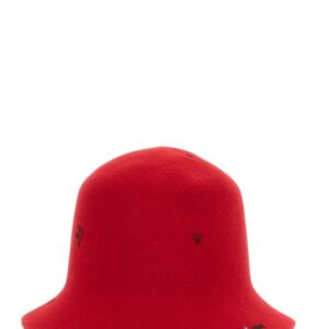 Discover the authentic SUPERDUPER FEAT LORENZOJOVA men's FREYA HAT in Red