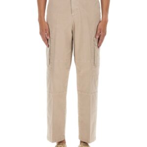 Refresh your wardrobe with the Fendi men's GABARDINE PANTS in beige