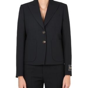 Discover the authentic Gucci women's GIACCA MONOPETTO in Black