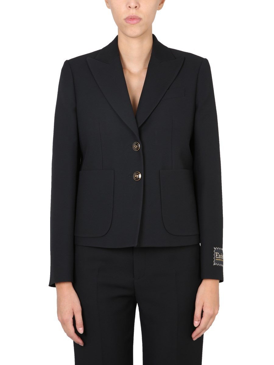 Discover the authentic Gucci women's GIACCA MONOPETTO in Black