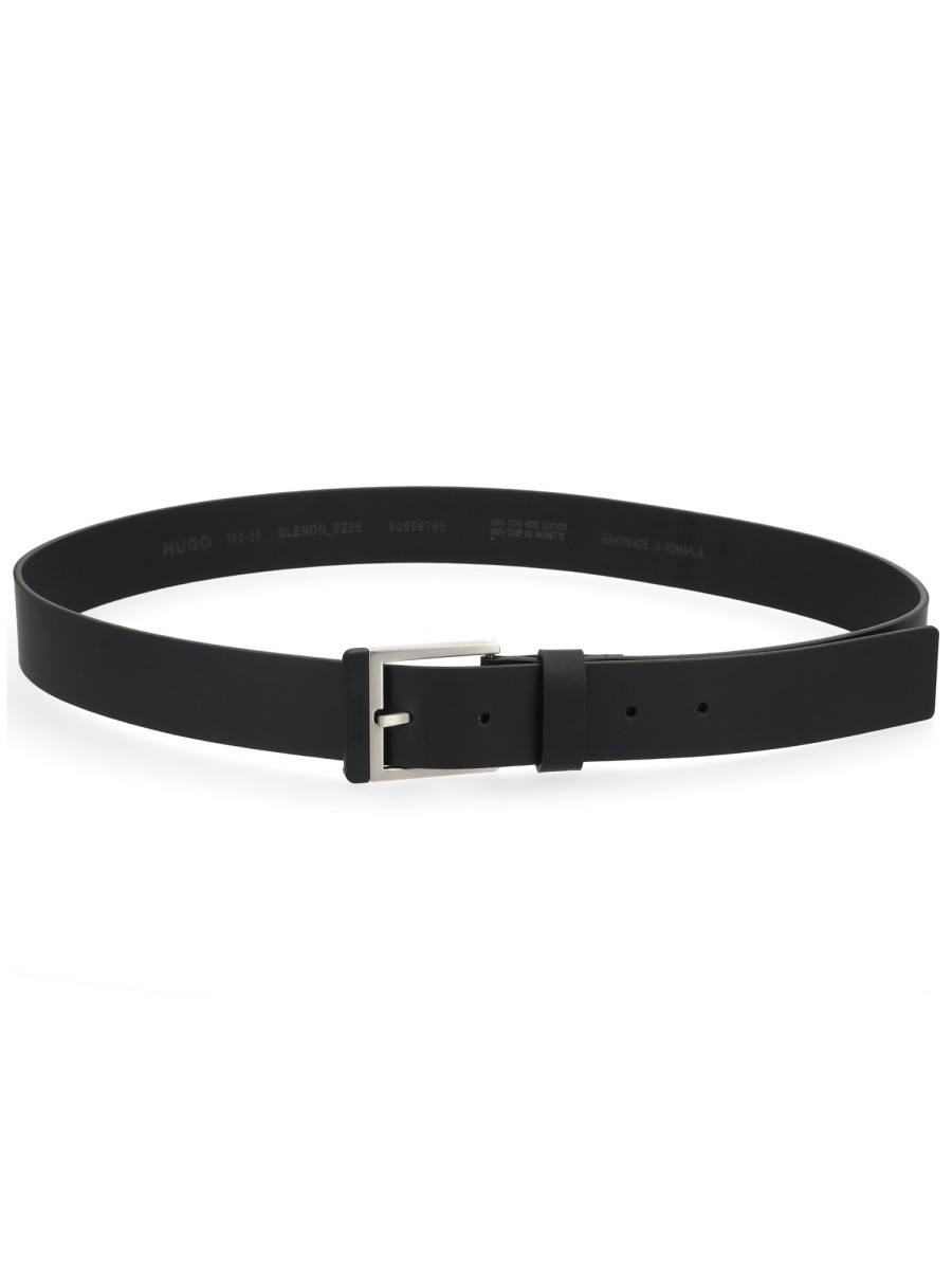 Discover the authentic Hugo men's "GLENON" BELT in Black