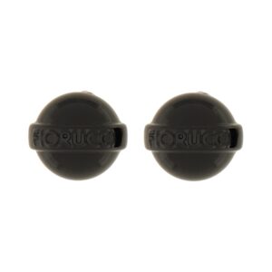 Explore the authentic FIORUCCI women's GLOSSY BLACK MINI LOLLIPOP EARRING in Black