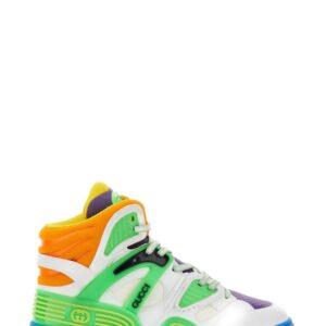 Discover the authentic Gucci men's GUCCI HIGH BASKETBALL SNEAKER in MULTICOLOUR