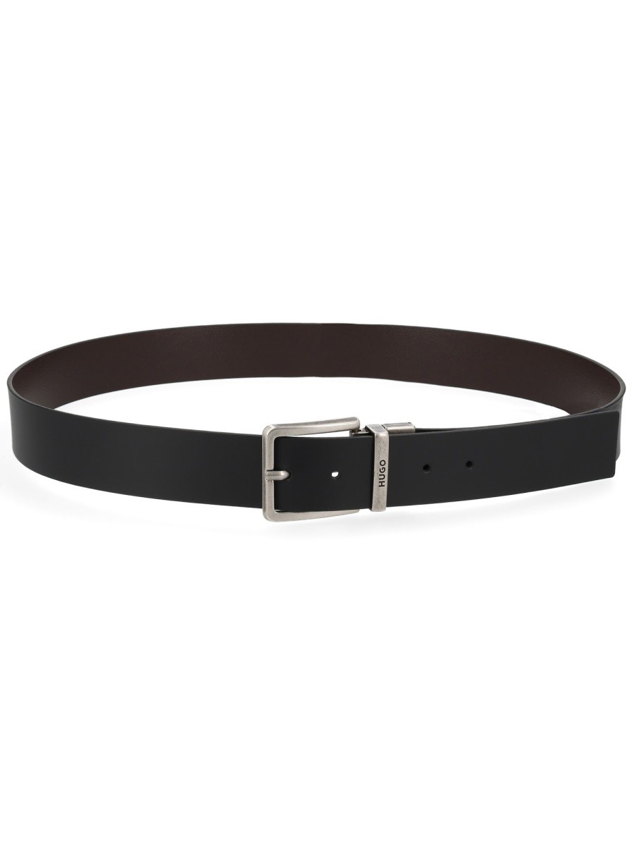 Discover the authentic Hugo men's "GYNIUM" BELT in Black