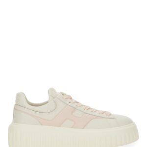 Discover the authentic Hogan women's "H-STRIPE" SNEAKER in White